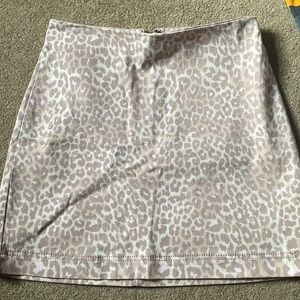 Wild Fable (Target) Pink Cheetah Print skirt
